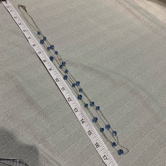 Beaded Necklace Blue - Picture 3 of 3